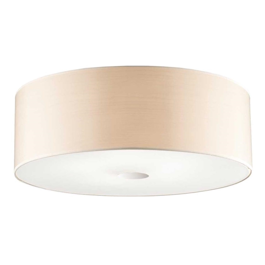 Ideal Lux - Plafonjera WOODY 5xE27/60W/230V pr. 60 cm bež