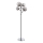 Ideal Lux - Podna LED lampa EQUINOXE 4xG4/2W/230V sjajni krom/dimno