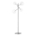 Ideal Lux - Podna LED lampa EQUINOXE 4xG4/2W/230V sjajni krom/prozirna