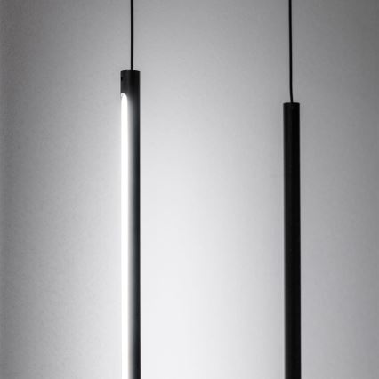 Ideal Lux - Podna LED lampa FILO LED/14W/230V 2700K CRI 90 crno