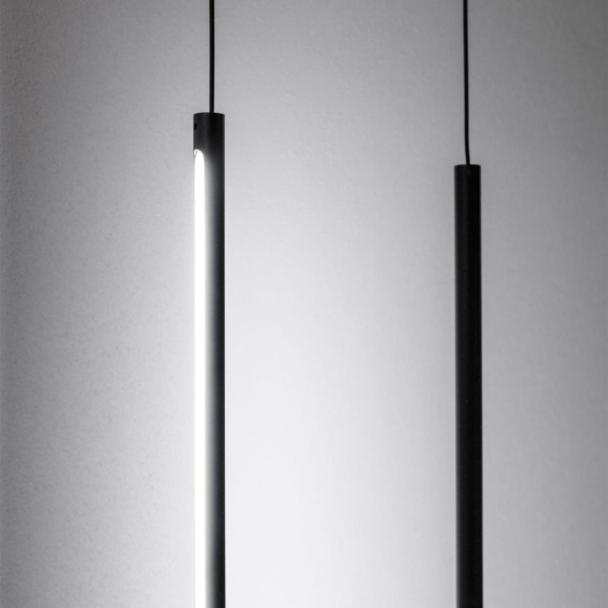 Ideal Lux - Podna LED lampa FILO LED/14W/230V 2700K CRI 90 crno