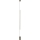 Ideal Lux - Podna LED lampa FILO LED/14W/230V 2700K CRI 90 mesing