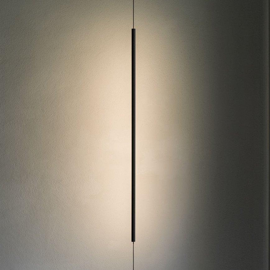Ideal Lux - Podna LED lampa FILO LED/14W/230V 3000K crno