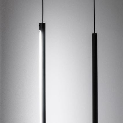 Ideal Lux - Podna LED lampa FILO LED/14W/230V 3000K crno