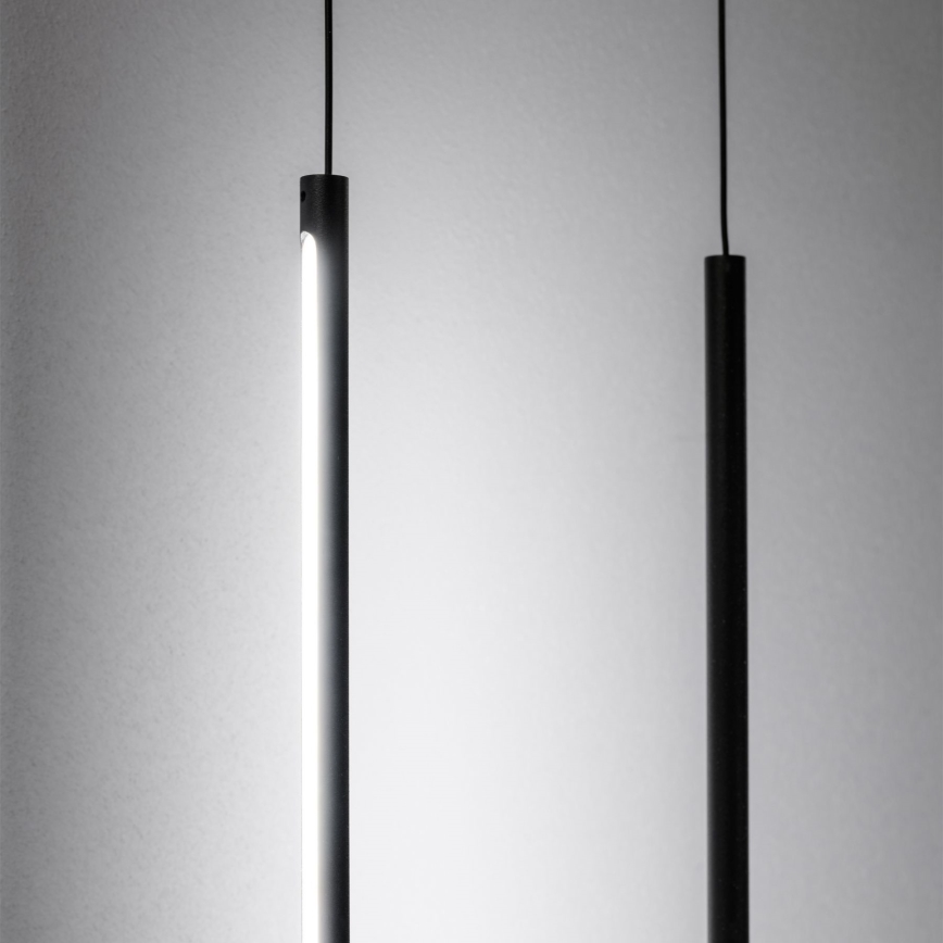Ideal Lux - Podna LED lampa FILO LED/14W/230V 3000K crno