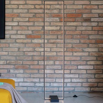 Ideal Lux - Podna LED lampa FRAME LED/30W/230V crno