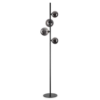 Ideal Lux - Podna LED lampa PERLAGE 4xG9/3W/230V crno