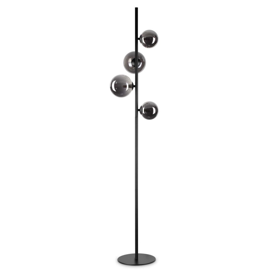 Ideal Lux - Podna LED lampa PERLAGE 4xG9/3W/230V crno