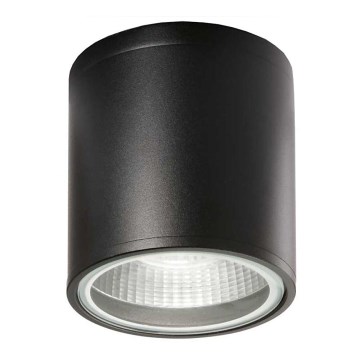 Ideal Lux - Reflektorska lampa za kupatilo GUN 1xGU10/28W/230V IP44 crno