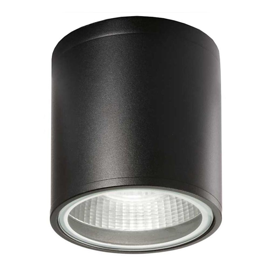 Ideal Lux - Reflektorska lampa za kupatilo GUN 1xGU10/28W/230V IP44 crno