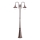 Ideal Lux - Spoljašnja lampa CIMA 2xE27/52W/230V 216 cm IP43 braon