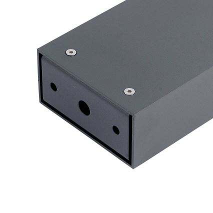 Ideal Lux - Spoljašnja lampa SIRIO 2xG9/15W/230V IP44 antracit