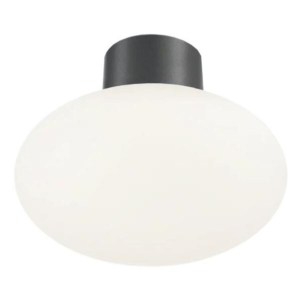 Ideal Lux - Spoljašnja plafonjera CLIO 1xE27/42W/230V IP44 antracit