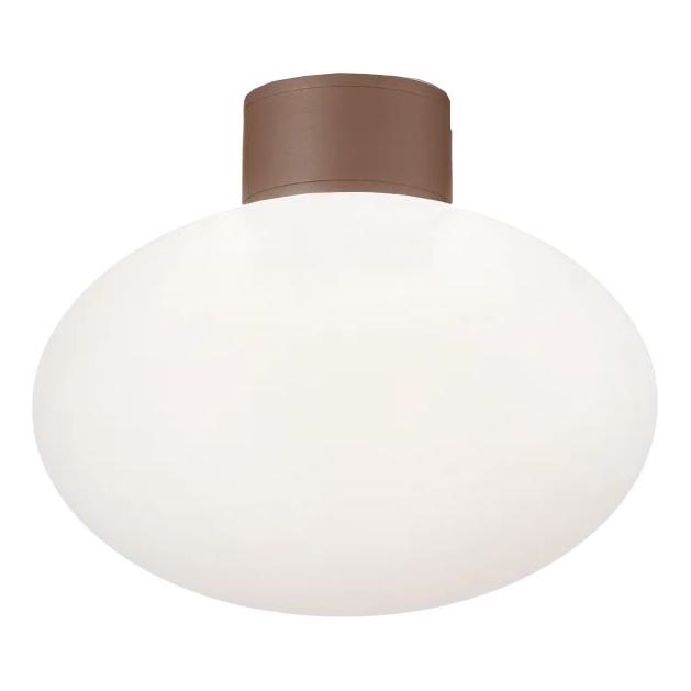 Ideal Lux - Spoljašnja plafonjera CLIO 1xE27/42W/230V IP44 braon