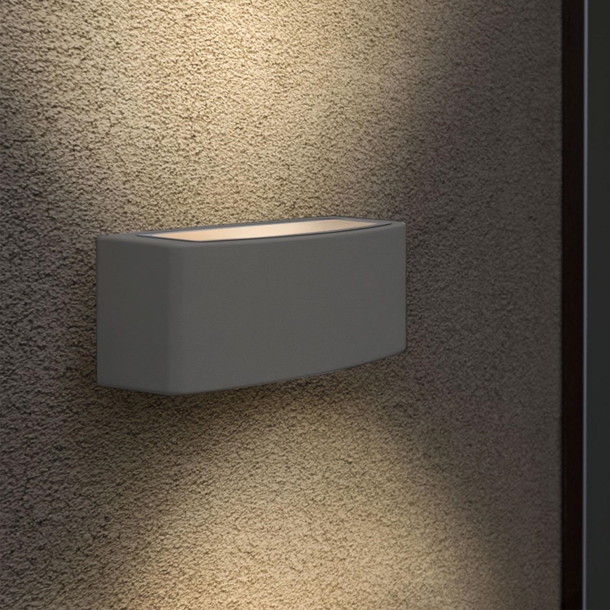 Ideal Lux - Spoljašnja zidna lampa ANDROMEDA 1xE27/60W/230V IP55 antracit