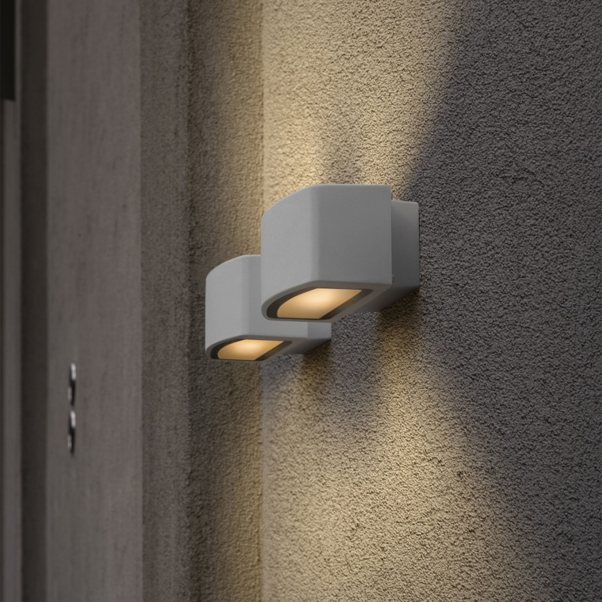 Ideal Lux - Spoljašnja zidna lampa ANDROMEDA 1xE27/60W/230V IP55 bela