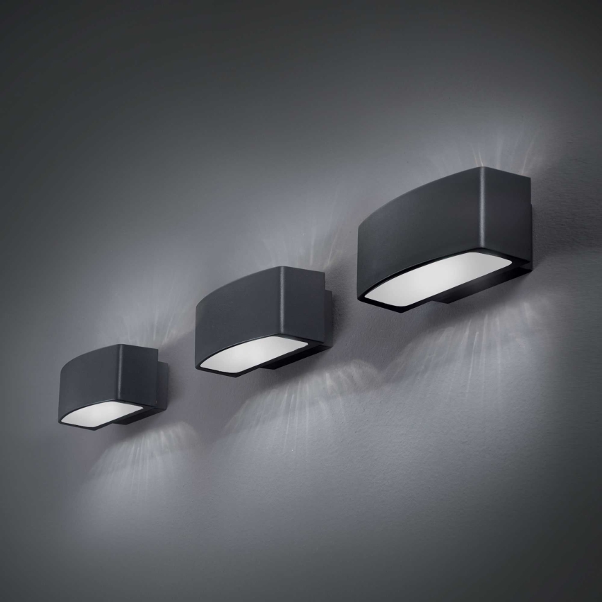 Ideal Lux - Spoljašnja zidna lampa ANDROMEDA 1xE27/60W/230V IP55 crno
