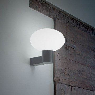 Ideal Lux - Spoljašnja zidna lampa CLIO 1xE27/42W/230V IP44 antracit