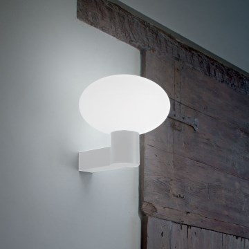 Ideal Lux - Spoljašnja zidna lampa CLIO 1xE27/42W/230V IP44 bela