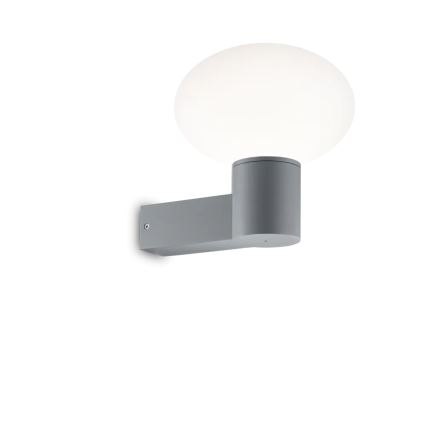 Ideal Lux - Spoljašnja zidna lampa CLIO 1xE27/42W/230V IP44 sivo