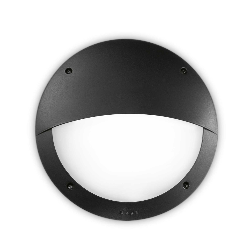 Ideal Lux - Spoljašnja zidna lampa LUCIA 1xE27/23W/230V IP66 crno