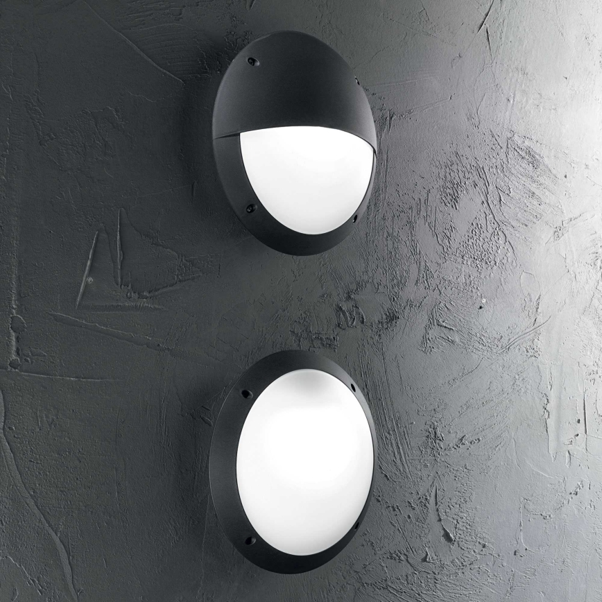 Ideal Lux - Spoljašnja zidna lampa LUCIA 1xE27/23W/230V IP66 crno