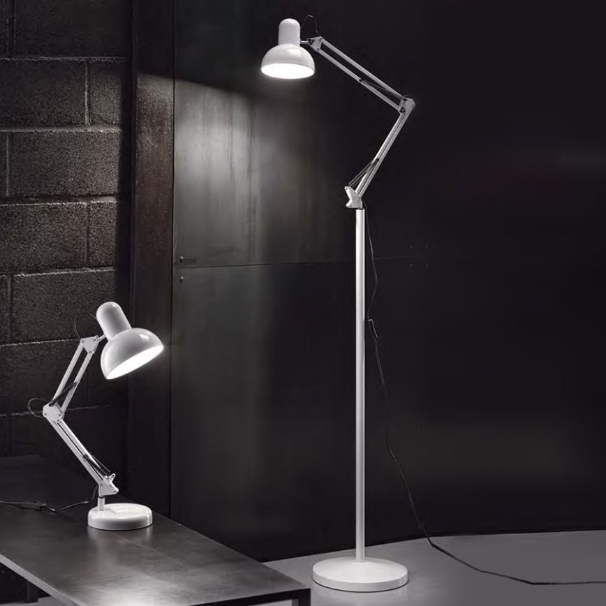 Ideal Lux - Stona lampa 1xE27/40W/230V bela