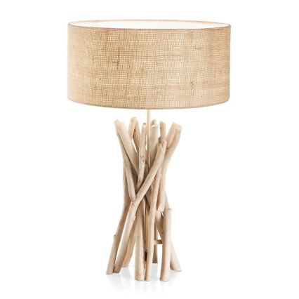 Ideal Lux - Stona lampa DRIFTWOOD 1xE27/60W/230V guava
