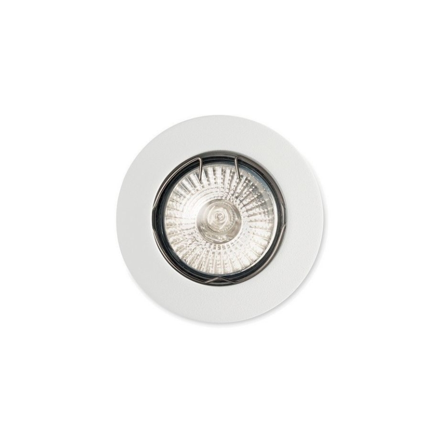 Ideal Lux - Ugradbena lampa JAZZ 1xGU10/50W/230V bela