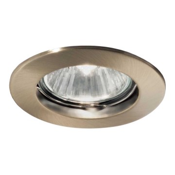 Ideal Lux - Ugradbena lampa JAZZ 1xGU10/50W/230V bronzana
