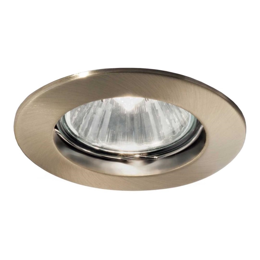 Ideal Lux - Ugradbena lampa JAZZ 1xGU10/50W/230V bronzana