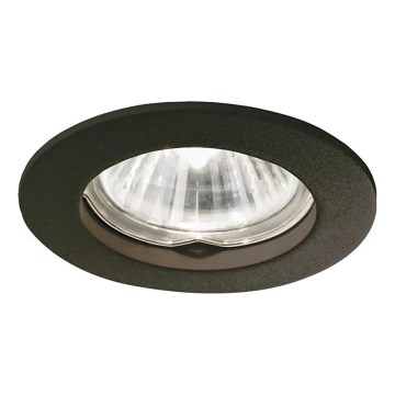 Ideal Lux - Ugradbena lampa JAZZ 1xGU10/50W/230V crno