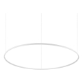 Ideal Lux - Viseći LED luster na sajli ORACLE SLIM LED/83W/230V 3000K CRI 90, prečnika 150 cm, bela