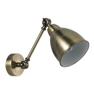 Ideal Lux - Zidna lampa 1xE27/60W/230V bronzana