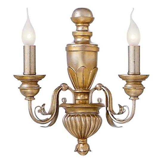 Ideal Lux - Zidna lampa FIRENZE 2xE14/40W/230V zlatna
