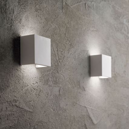 Ideal Lux - Zidna lampa FLASH GESSO 1xG9/40W/230V bela