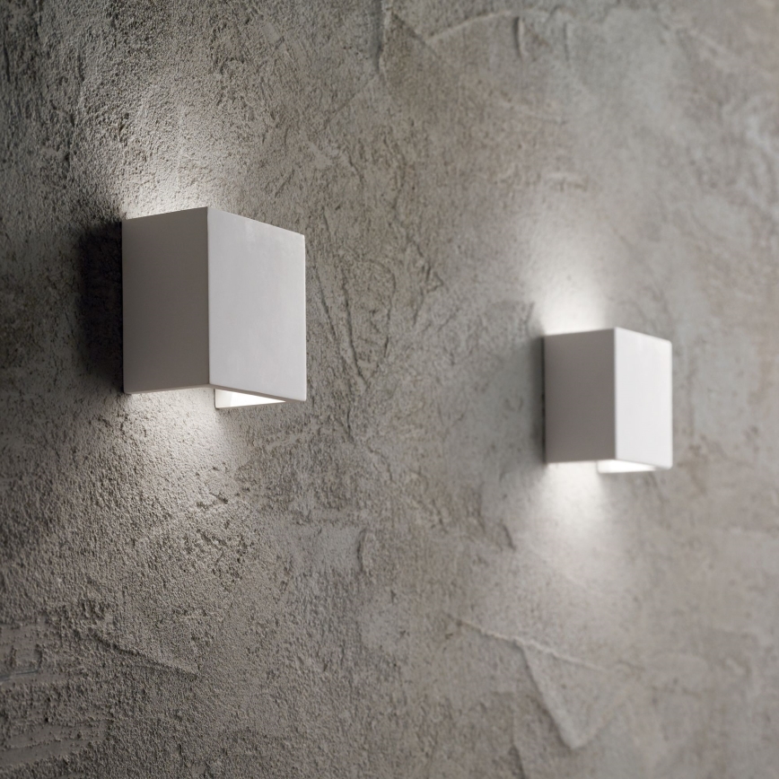 Ideal Lux - Zidna lampa FLASH GESSO 1xG9/40W/230V bela