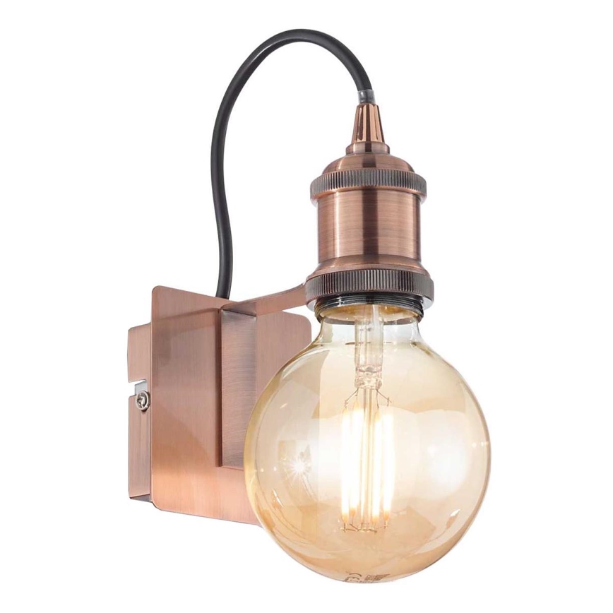 Ideal Lux - Zidna lampa FRIDA 1xE27/60W/230V bakreno