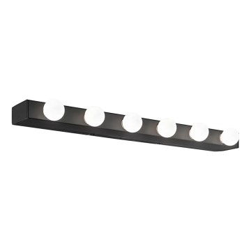 Ideal Lux - Zidna lampa PRIVE 6xE14/40W/230V crno