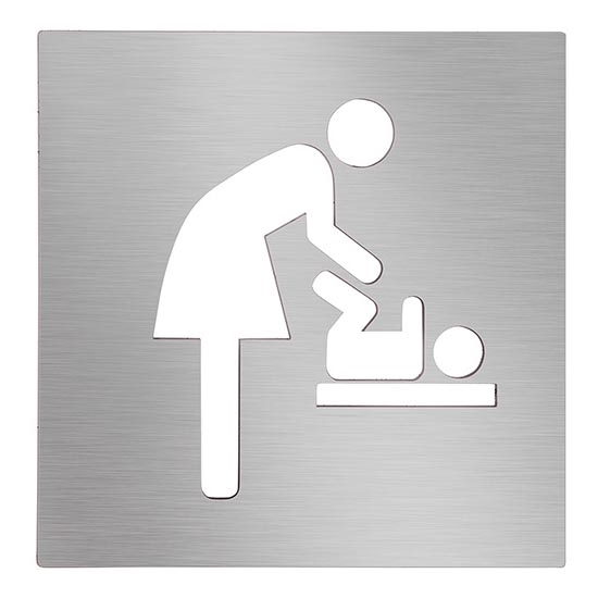 Ikona Presvlačionica 12x12 cm nerđajući čelik/srebrna