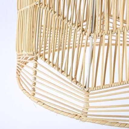 Luster na sajli PELO 1xE27/40W/230V pr. 40 cm ratan