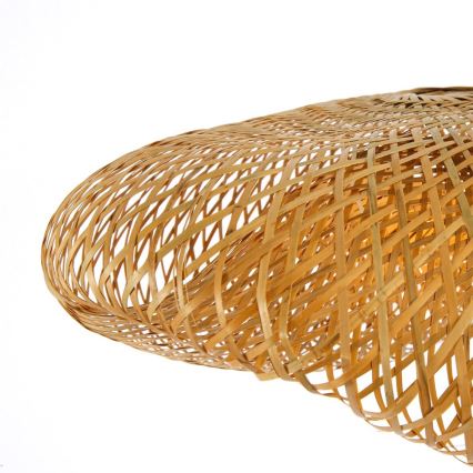 Luster na sajli HILO 1xE27/40W/230V pr. 80 cm bambus