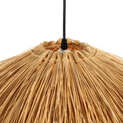 Luster na sajli NATURALEZA 1xE27/40W/230V pr. 55 cm ratan