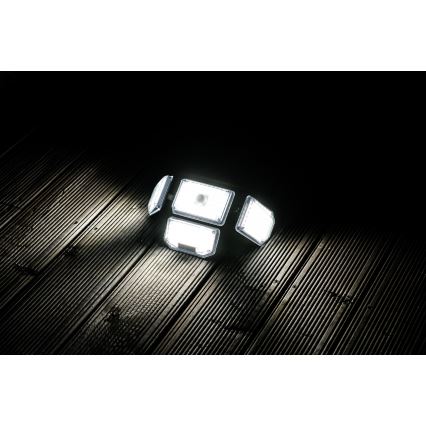 LED Solarna zidna lampa sa senzorom LED/5W/5,5V IP65 2400 mAh