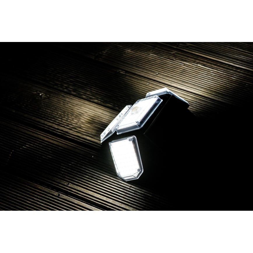 LED Solarna zidna lampa sa senzorom LED/5W/5,5V IP65 2400 mAh