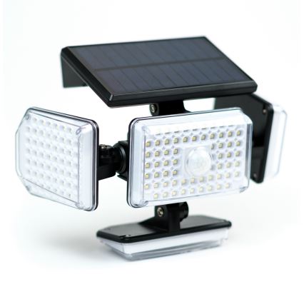 LED Solarna zidna lampa sa senzorom LED/5W/5,5V IP65 2400 mAh