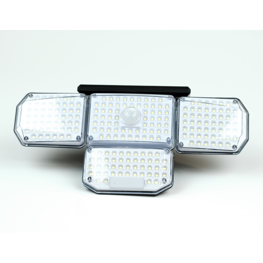 LED Solarna zidna lampa sa senzorom LED/5W/5,5V IP65 2400 mAh