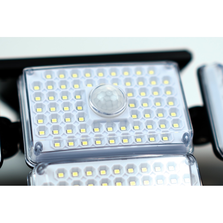 LED Solarna zidna lampa sa senzorom LED/5W/5,5V IP65 2400 mAh