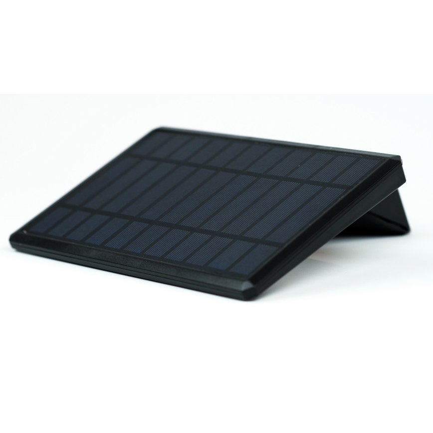 LED Solarna zidna lampa sa senzorom LED/2,6W/5,5V IP65 1800 mAh crno