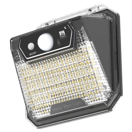 LED Solarna zidna lampa sa senzorom LED/3W/5,5V IP65 1200 mAh